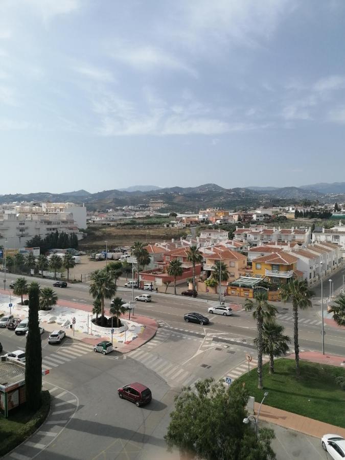 Estudio Torrox Playa- Vistas Al Mar Y Piscina Bagian luar foto
